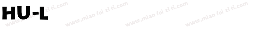 Hu-Lithograph Lithog字体转换